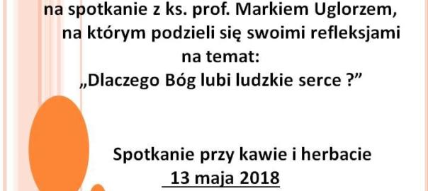 zaproszenie na spotkanie prof M Uglorz