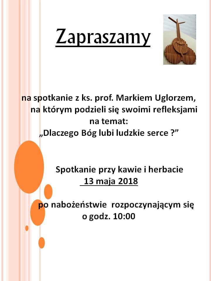 zaproszenie na spotkanie_prof_M_Uglorz