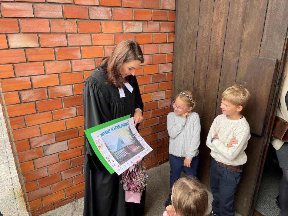 spotkanie z dziecmi ze szkolki niedzielnej